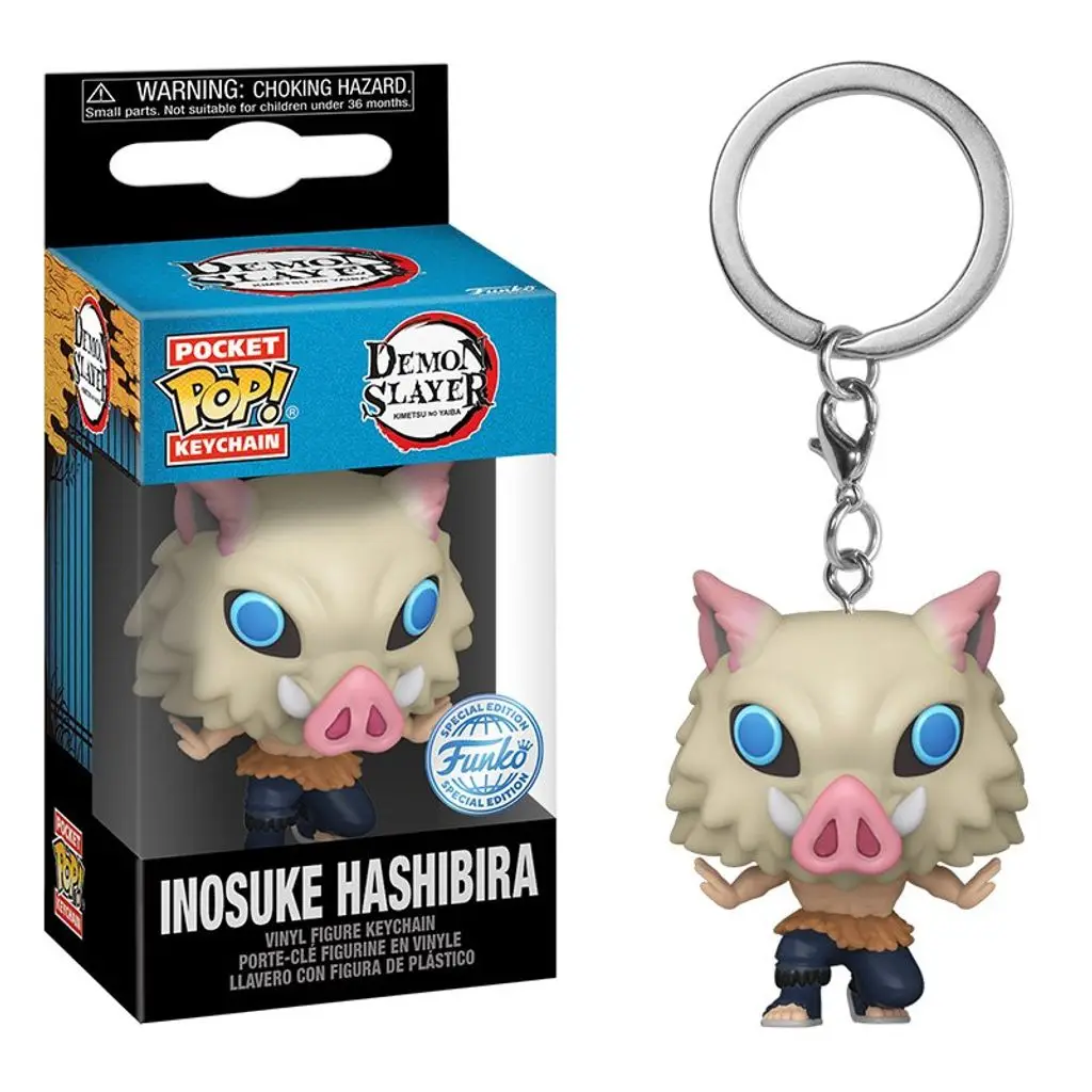 Popular Anime Merchandise - Llaveros FUNKO POP Demon Slayer INOSUKE