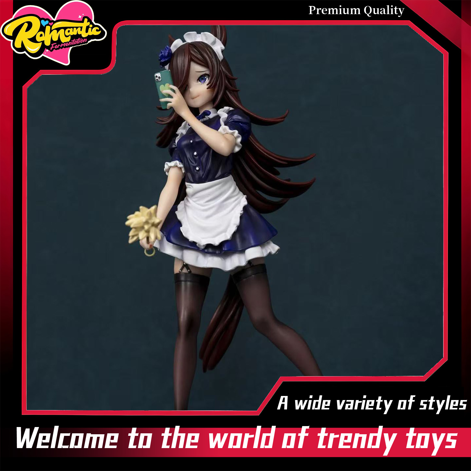 Popular Anime Merchandise - Figura de anime Mibu GK, juguete