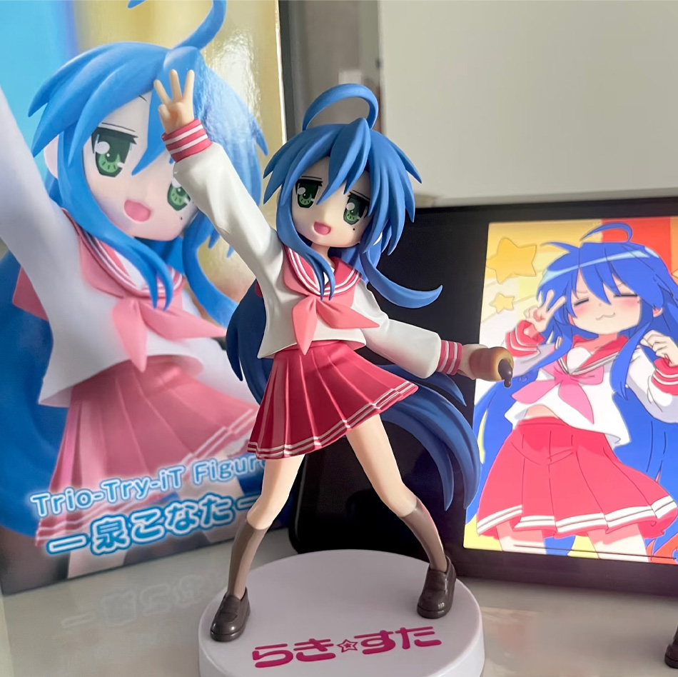 Figura de Anime Lucky Star Izu - Good Smile Company Figma reseña y precio