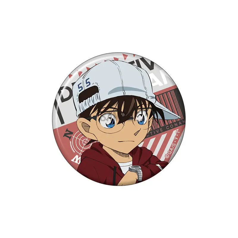 Insignia de metal de Detective - Anime Merchandise In Japanese reseña y precio